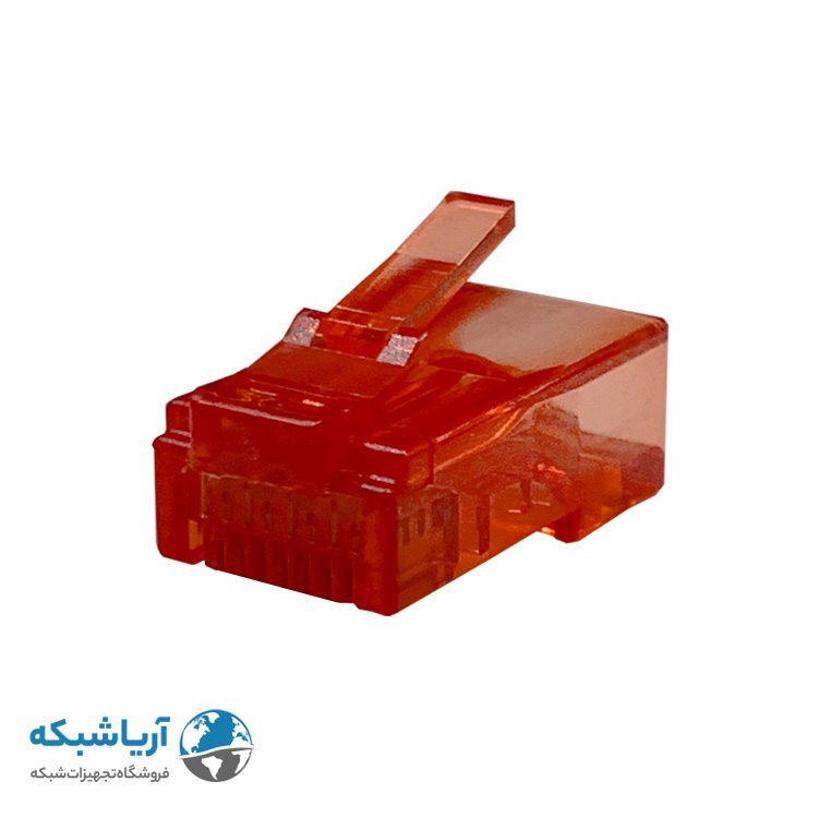 خرید آنلاین سوکت شبکه ونتولینک Cat6 UTP قرمز | آریا شبکه